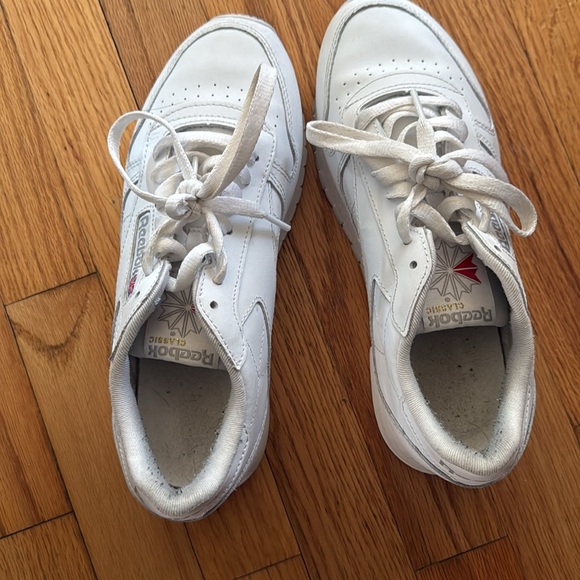 White Reebok Shoes - Picture 8 of 8